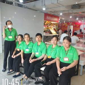 Cung ứng tạp vụ bệnh viện, nhà máy, trường học